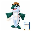 Trout Fish Mascot Costume