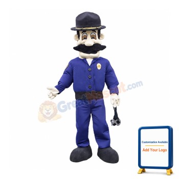 Police Chief Mascot Costume