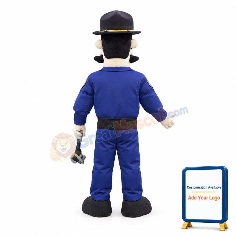 Police Chief Mascot Costume