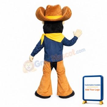 Happy Cowboy Mascot Costume