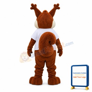 Super Cute Lightweight Squirrel Mascot Costume