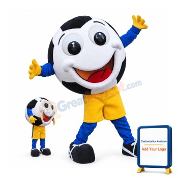 Happy Football Mascot Costume
