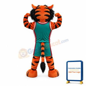 Sport School Tiger Mascot Costume