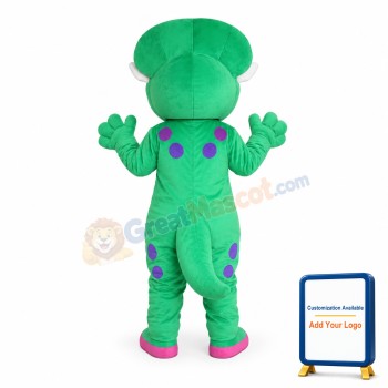Funny Baby Bop Dinosaur Mascot Costume
