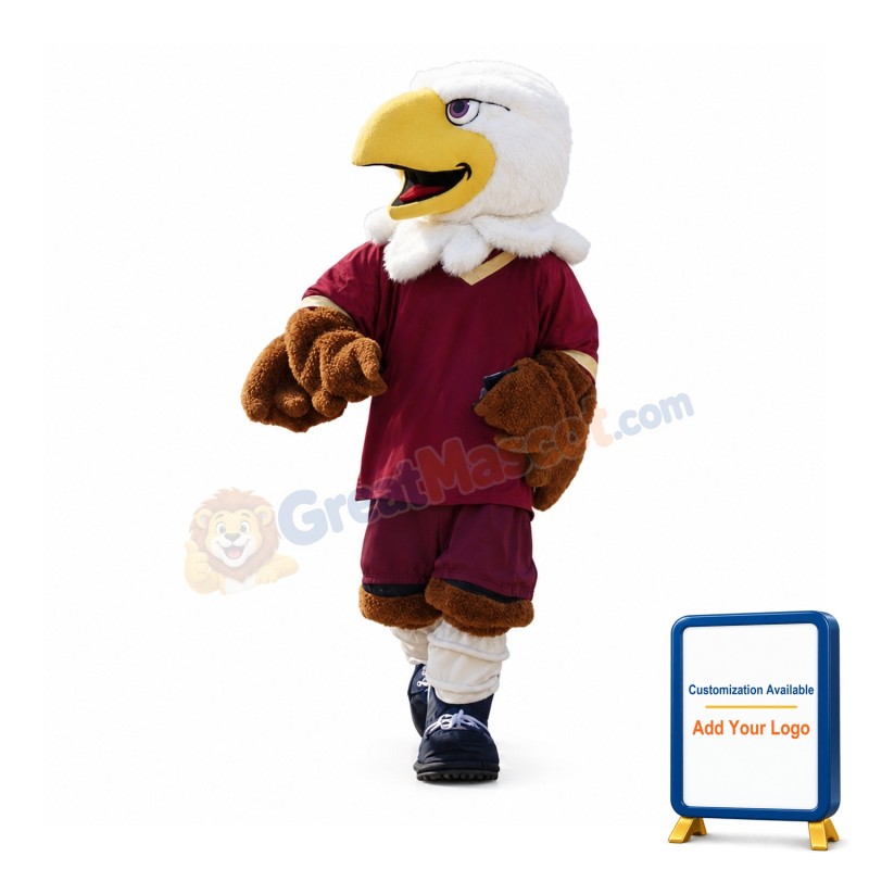 Sport School Eagle Mascot Costume