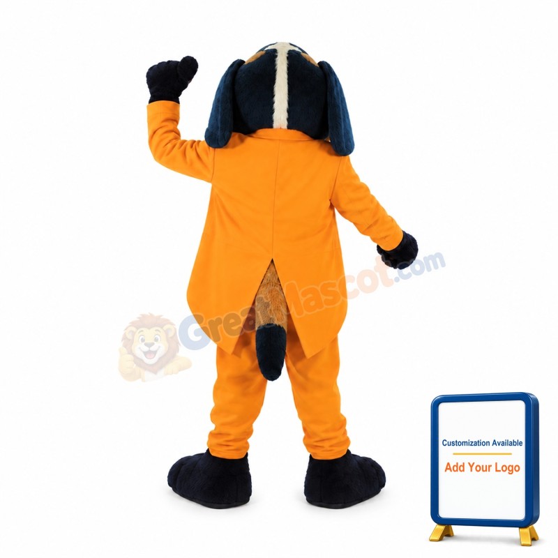 Handsome Dog Mascot Costume