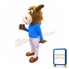 Sport School Horse Mascot Costume