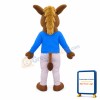 Sport School Horse Mascot Costume