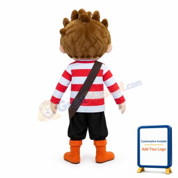 Boy Pirate Mascot Costume
