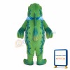 Green Fish Mascot Costume