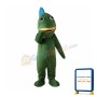 Green & Blue Fish Mascot Costume