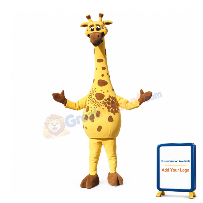 Giraffe Mascot Costume