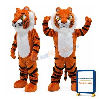 Power Tiger Mascot Costume