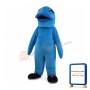 Cute Blue Fish Mascot Costume