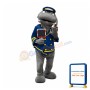 Captain Catfish Mascot Costume