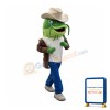 Green Catfish Mascot Costume