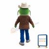 Green Catfish Mascot Costume