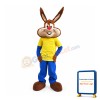 School Bunny Mascot Costume
