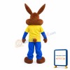 School Bunny Mascot Costume