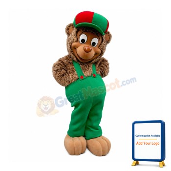 Happy School Monkey Mascot Costume