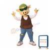 Handsome Pig Mascot Costume