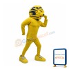 Yellow Lion Mascot Costume
