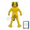 Yellow Lion Mascot Costume