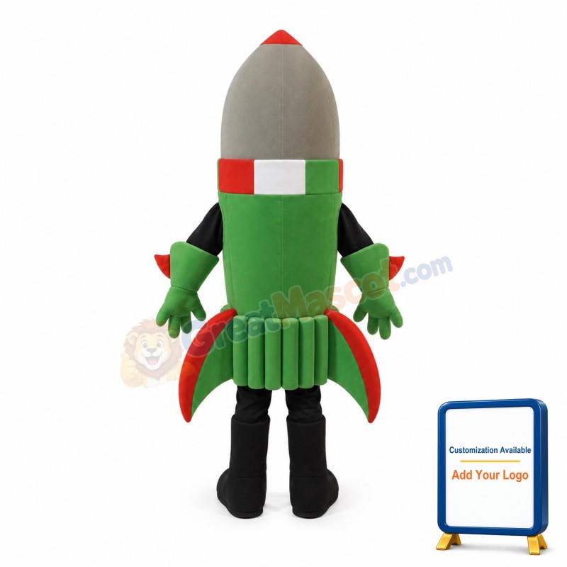 Rocket Mascot Costume