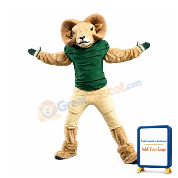 Power Ram Mascot Costume