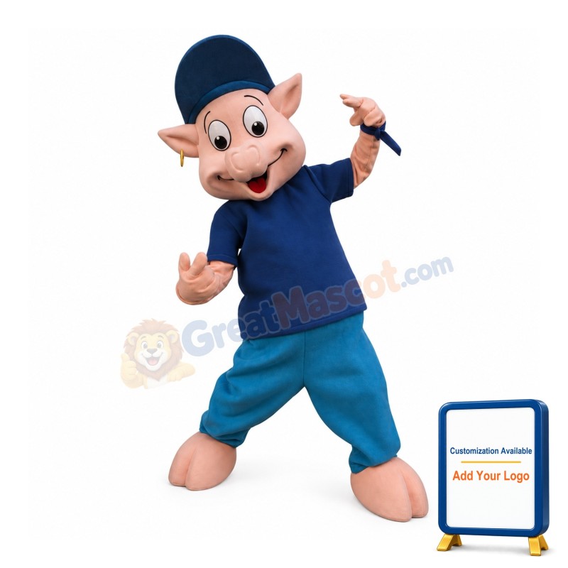 Young Pig Mascot Costume