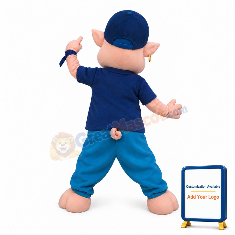 Young Pig Mascot Costume
