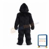 Fierce Black Gorilla Mascot Costume