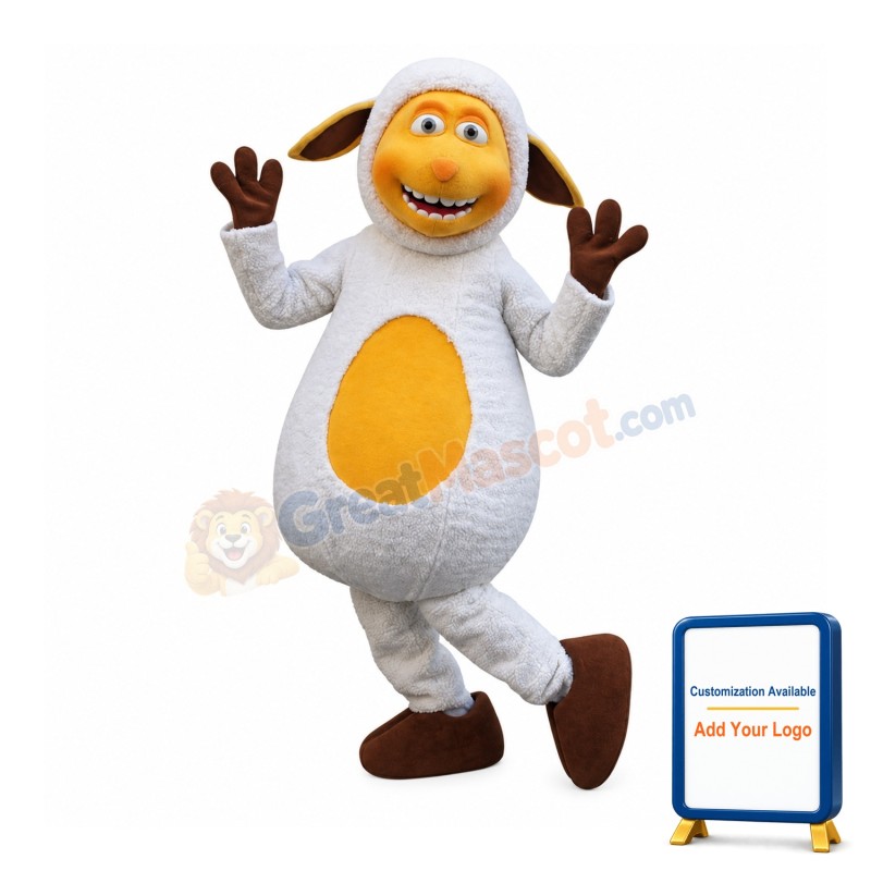 Sheep Mascot Costume