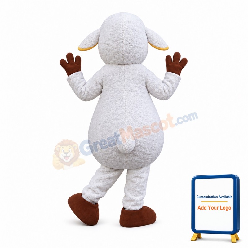 Sheep Mascot Costume