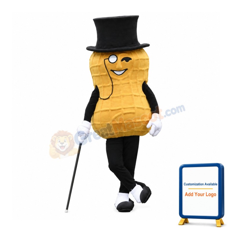 Mr. Peanut Mascot Costume