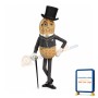 Handsome Mr. Peanut Mascot Costume
