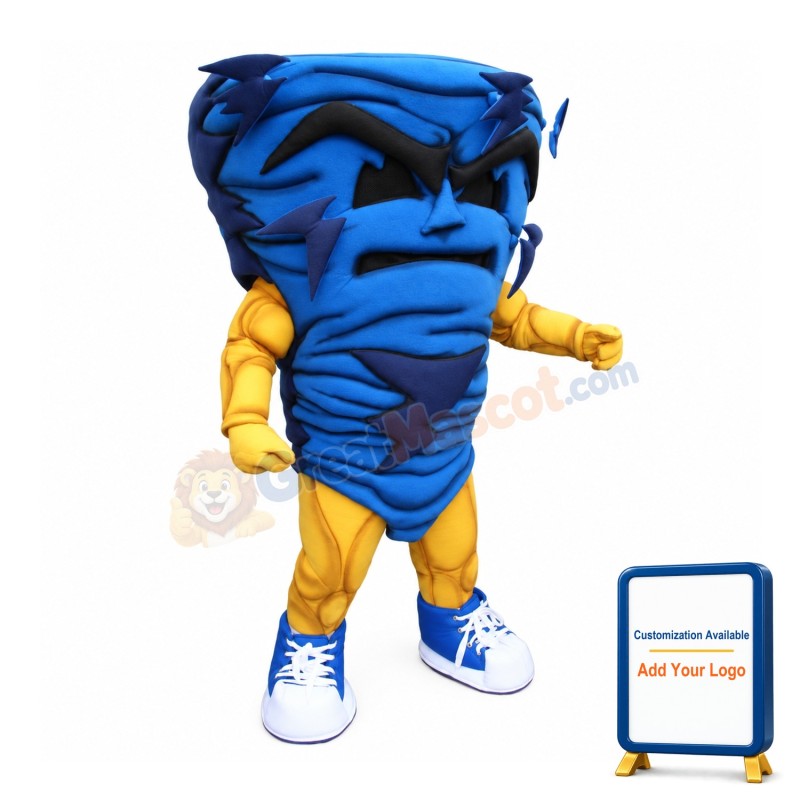 Power Storm Mascot Costume