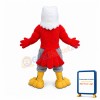 Friendly Power Hawk Mascot Costume