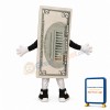 Dollar Bill Mascot Costume