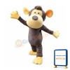 Lovely Gray Monkey Mascot Costume