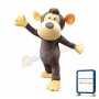 Lovely Gray Monkey Mascot Costume