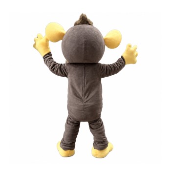 Lovely Gray Monkey Mascot Costume