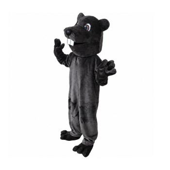 Black Hamster Mascot Costume