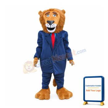 Leader Lion Mascot Costume