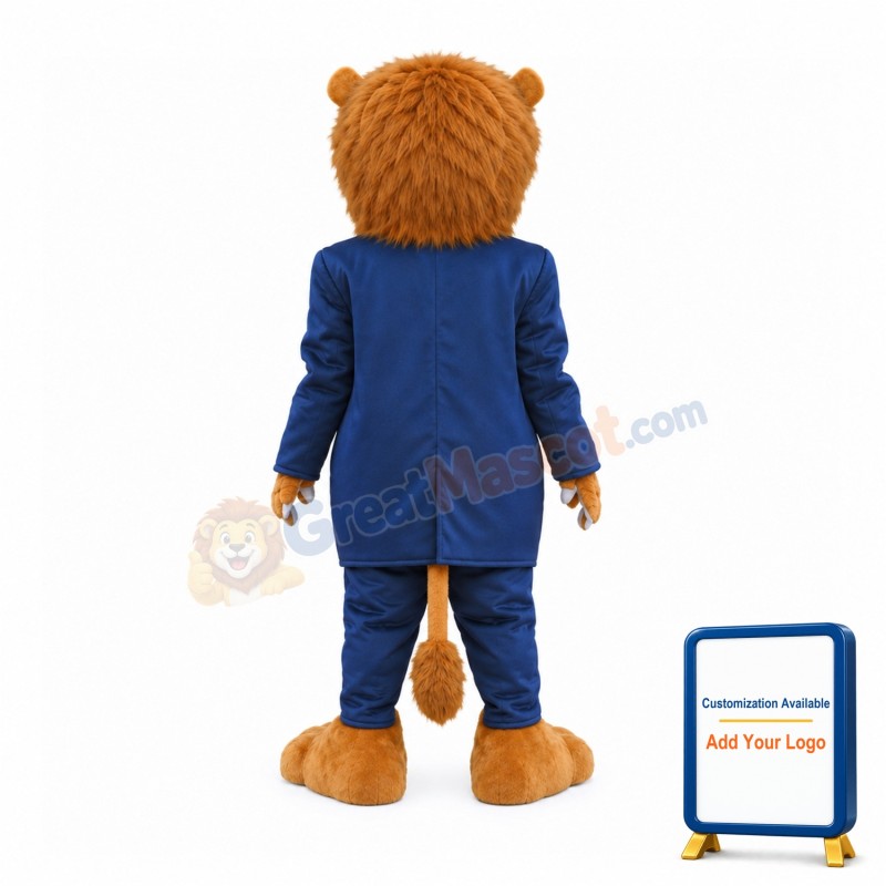 Leader Lion Mascot Costume