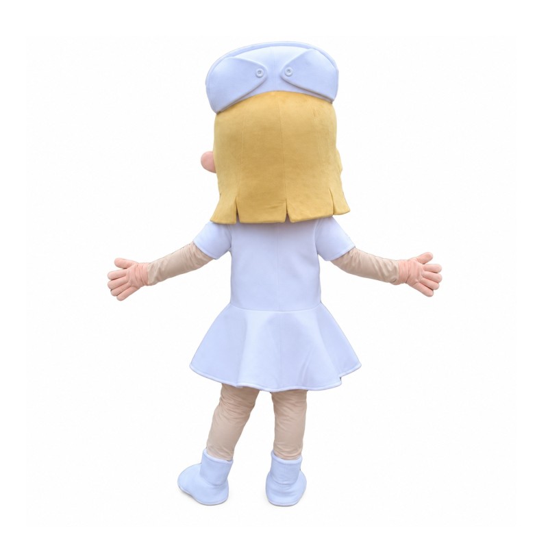 Pretty Girl Nurse Mascot Costume