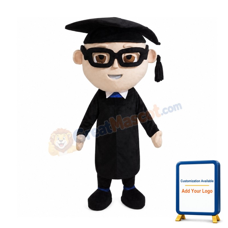 Learned Scholar Mascot Costume