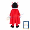 Red Lightweight Devil Mascot Costume