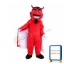 Red Lightweight Devil Mascot Costume