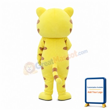 Cute King Tiger Mascot Costume